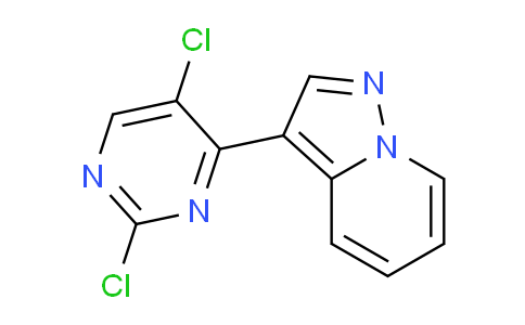 CAS No. 1224709-13-0, 3-(2,5-Dichloropyrimidin-4-yl)pyrazolo[1,5-a]pyridine