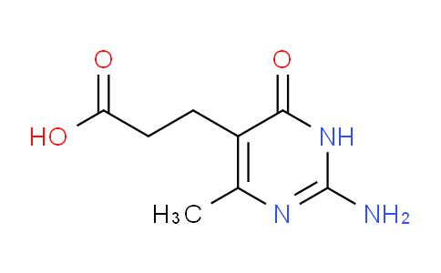 CAS No. 90091-19-3, 3-(2-Amino-4-methyl-6-oxo-1,6-dihydropyrimidin-5-yl)propanoic acid