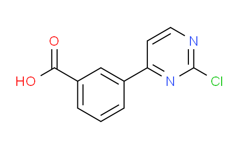 CAS No. 937271-47-1, 3-(2-Chloropyrimidin-4-yl)benzoic acid