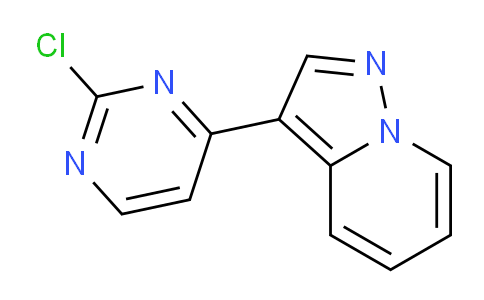 CAS No. 945016-64-8, 3-(2-Chloropyrimidin-4-yl)pyrazolo[1,5-a]pyridine