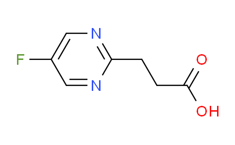 CAS No. 1935478-40-2, 3-(5-Fluoropyrimidin-2-yl)propanoic acid