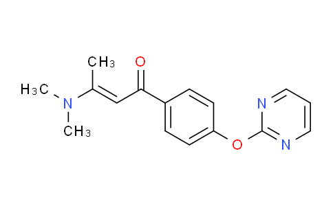 CAS No. 952182-85-3, 3-(Dimethylamino)-1-(4-(pyrimidin-2-yloxy)phenyl)but-2-en-1-one