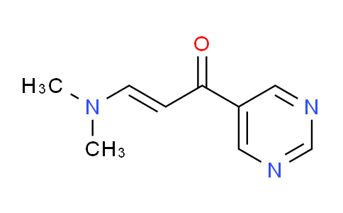 CAS No. 641615-34-1, 3-(Dimethylamino)-1-(pyrimidin-5-yl)prop-2-en-1-one