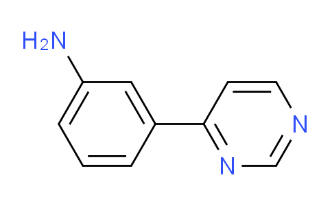 CAS No. 16496-10-9, 3-(Pyrimidin-4-yl)aniline