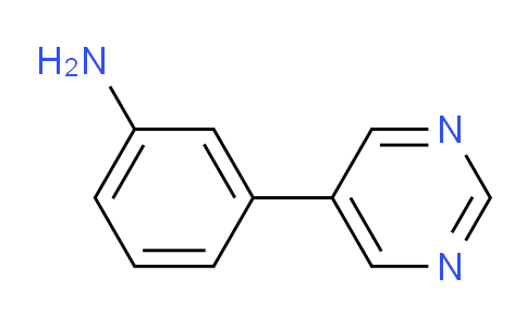 CAS No. 69491-59-4, 3-(Pyrimidin-5-yl)aniline