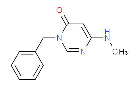 CAS No. 1035556-22-9, 3-Benzyl-6-(methylamino)pyrimidin-4(3H)-one