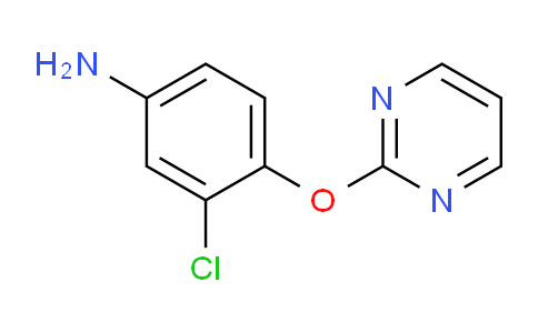 CAS No. 338413-13-1, 3-Chloro-4-(pyrimidin-2-yloxy)aniline