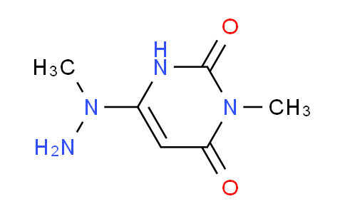 CAS No. 42747-84-2, 3-Methyl-6-(1-methylhydrazinyl)pyrimidine-2,4(1H,3H)-dione