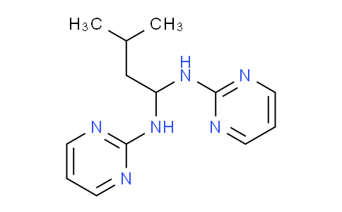 CAS No. 887361-22-0, 3-Methyl-N,N'-di(pyrimidin-2-yl)butane-1,1-diamine