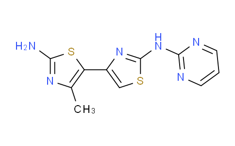 CAS No. 315705-10-3, 4'-Methyl-N2-(pyrimidin-2-yl)-[4,5'-bithiazole]-2,2'-diamine