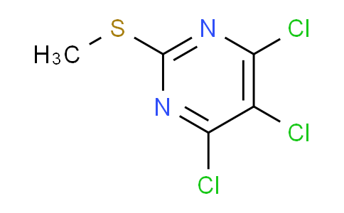 CAS No. 6693-10-3, 4,5,6-trichloro-2-(methylthio)pyrimidine