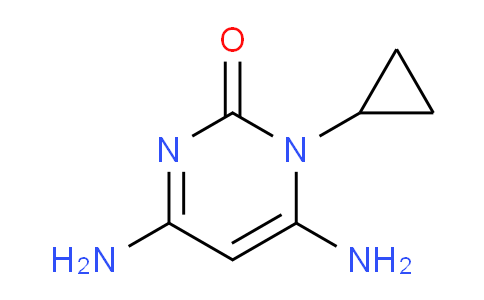 CAS No. 1379811-38-7, 4,6-Diamino-1-cyclopropylpyrimidin-2(1H)-one
