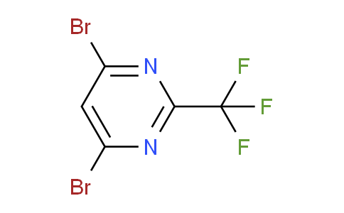 CAS No. 1329969-53-0, 4,6-Dibromo-2-(trifluoromethyl)pyrimidine