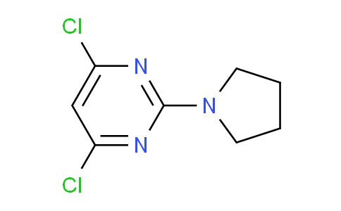 CAS No. 154117-91-6, 4,6-Dichloro-2-(pyrrolidin-1-yl)pyrimidine