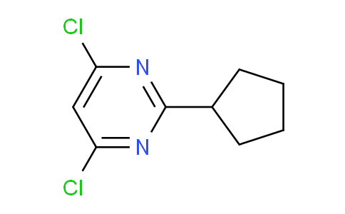 CAS No. 1353854-57-5, 4,6-Dichloro-2-cyclopentylpyrimidine