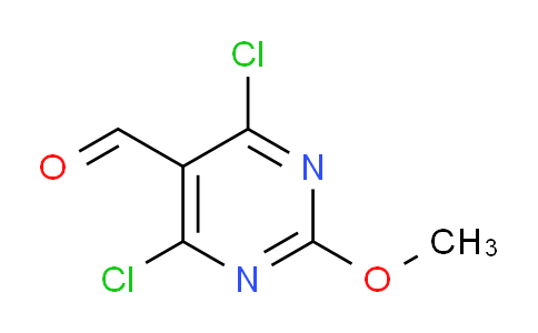 CAS No. 1446412-96-9, 4,6-Dichloro-2-methoxypyrimidine-5-carbaldehyde
