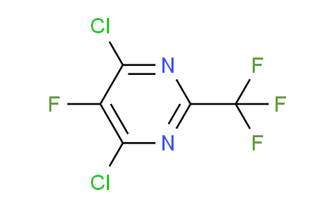 CAS No. 96819-55-5, 4,6-Dichloro-5-fluoro-2-(trifluoromethyl)pyrimidine