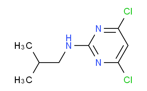 CAS No. 72063-75-3, 4,6-Dichloro-N-isobutylpyrimidin-2-amine