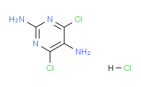 CAS No. 56145-03-0, 4,6-Dichloropyrimidine-2,5-diamine hydrochloride