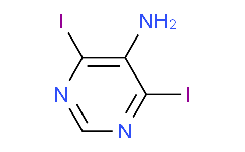 CAS No. 454685-58-6, 4,6-Diiodopyrimidin-5-amine