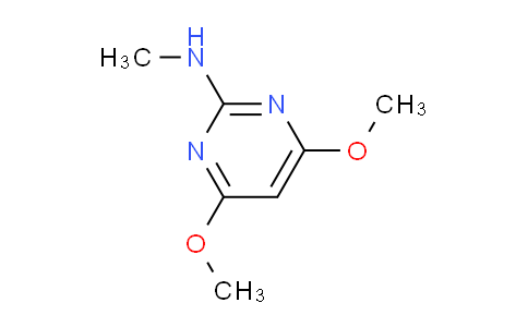 CAS No. 85346-72-1, 4,6-Dimethoxy-N-methylpyrimidin-2-amine