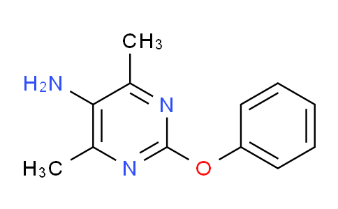 CAS No. 1706457-80-8, 4,6-Dimethyl-2-phenoxypyrimidin-5-amine