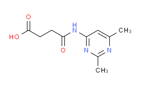 CAS No. 342021-35-6, 4-((2,6-Dimethylpyrimidin-4-yl)amino)-4-oxobutanoic acid