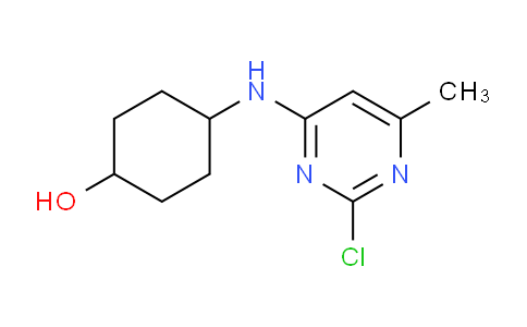 CAS No. 1261236-15-0, 4-((2-Chloro-6-methylpyrimidin-4-yl)amino)cyclohexanol