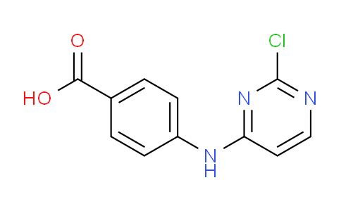 CAS No. 1208083-39-9, 4-((2-Chloropyrimidin-4-yl)amino)benzoic acid