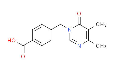 CAS No. 1710834-02-8, 4-((4,5-Dimethyl-6-oxopyrimidin-1(6H)-yl)methyl)benzoic acid