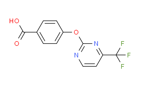 CAS No. 914636-59-2, 4-((4-(Trifluoromethyl)pyrimidin-2-yl)oxy)benzoic acid