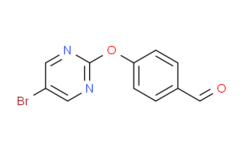 CAS No. 952182-73-9, 4-((5-Bromopyrimidin-2-yl)oxy)benzaldehyde