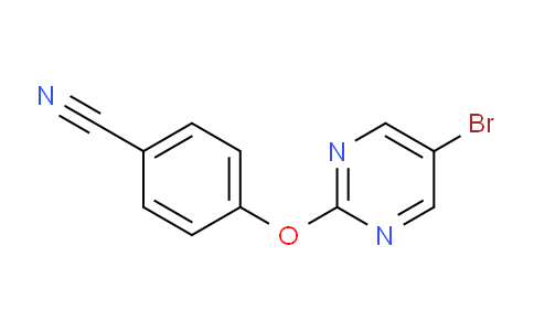 CAS No. 887430-98-0, 4-((5-Bromopyrimidin-2-yl)oxy)benzonitrile