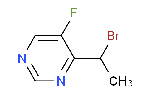 CAS No. 188416-47-9, 4-(1-Bromoethyl)-5-fluoropyrimidine