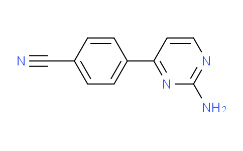 CAS No. 874774-26-2, 4-(2-Aminopyrimidin-4-yl)benzonitrile