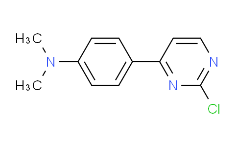 CAS No. 936939-36-5, 4-(2-Chloropyrimidin-4-yl)-n,n-dimethylaniline