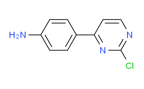 CAS No. 1292318-07-0, 4-(2-Chloropyrimidin-4-yl)aniline