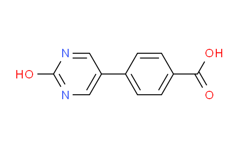 CAS No. 1111103-99-1, 4-(2-Hydroxypyrimidin-5-yl)benzoic acid