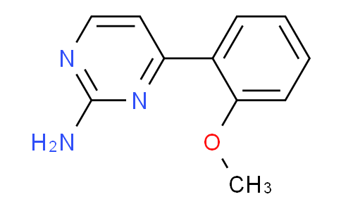 CAS No. 915070-01-8, 4-(2-Methoxyphenyl)pyrimidin-2-amine