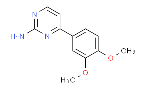 CAS No. 645401-61-2, 4-(3,4-Dimethoxyphenyl)pyrimidin-2-amine