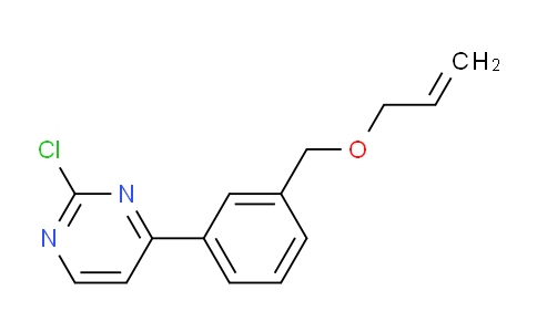 CAS No. 937273-29-5, 4-(3-((Allyloxy)methyl)phenyl)-2-chloropyrimidine