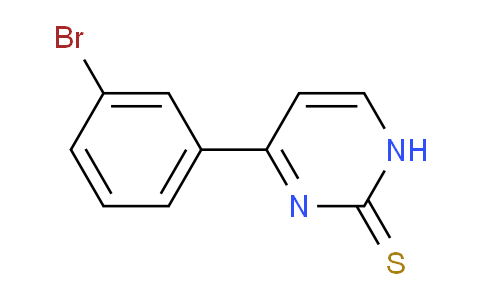 CAS No. 874766-81-1, 4-(3-Bromophenyl)pyrimidine-2(1H)-thione