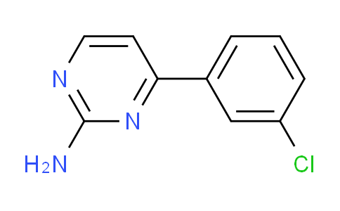 CAS No. 913322-47-1, 4-(3-Chlorophenyl)pyrimidin-2-amine