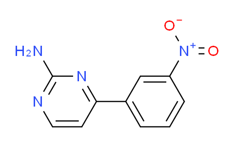 CAS No. 240136-69-0, 4-(3-Nitrophenyl)pyrimidin-2-amine