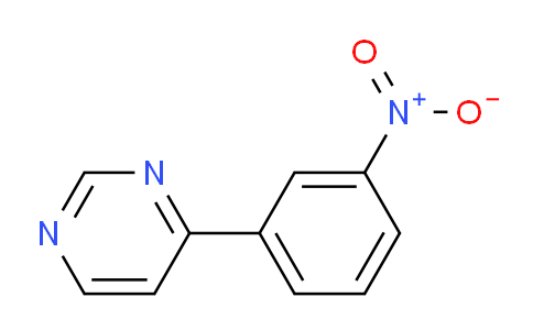 CAS No. 16495-81-1, 4-(3-Nitrophenyl)pyrimidine