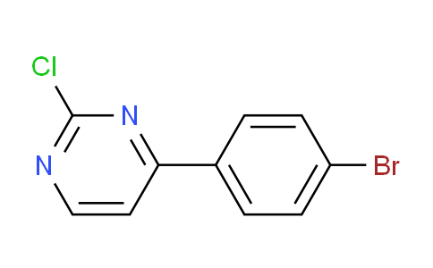 CAS No. 932162-80-6, 4-(4-Bromophenyl)-2-chloropyrimidine