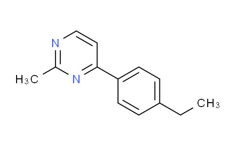 CAS No. 1171927-27-7, 4-(4-Ethylphenyl)-2-methylpyrimidine