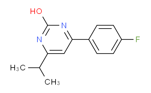 CAS No. 894787-95-2, 4-(4-Fluorophenyl)-6-isopropylpyrimidin-2-ol