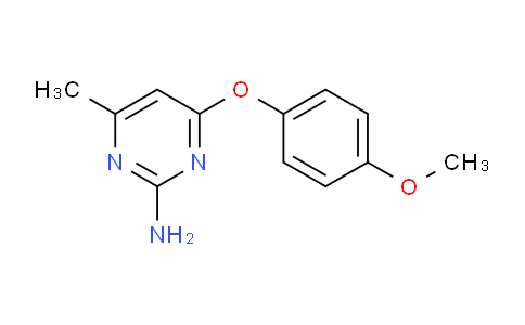 CAS No. 130035-55-1, 4-(4-Methoxyphenoxy)-6-methylpyrimidin-2-amine