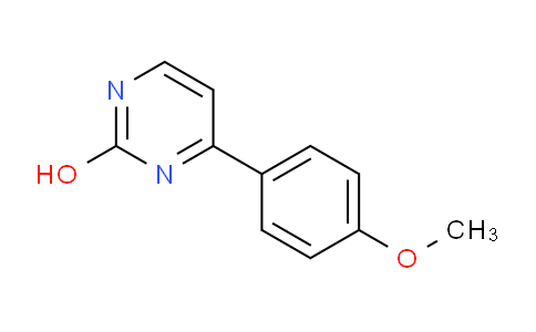 CAS No. 674810-96-9, 4-(4-Methoxyphenyl)pyrimidin-2-ol